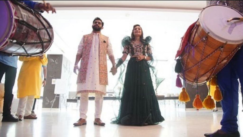 Nishi's mehendi function